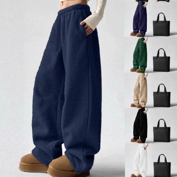 Pantaloni in pile