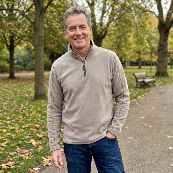 Pullover mit Reißverschluss