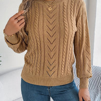Doreen | Pull en maille à texture torsadée élégante et coupe douce