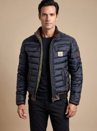 Daniel | Stylish Puffer Jacket with Stand-Up Collar and Warm Quilted Finish