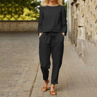 Maya | Zomerse tweedelige set met elegante retro-look
