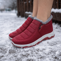 Sophie | Warm ankle boots with faux fur lining for comfortable winter days