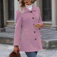Elise | Elegant Waist-Defining Trench Coat with a Mid-Length Fit