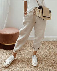 Cotton-Linen Pants by SunnyStyle