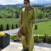 LuxeViva Hemd- und lange Hose Set
