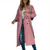 Maud | Timeless double-breasted trench coat with a relaxed fit