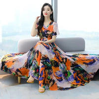 Sonnenstrahl Mode Sommerkleid für Damen