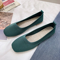 ElegantEase Solid Color Loafers