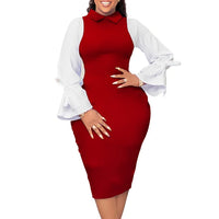 Elegant African Office Dress for Women