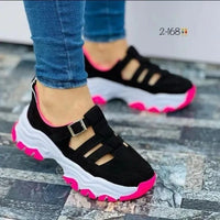 Sandalias de verano a la moda con suela gruesa para mujer