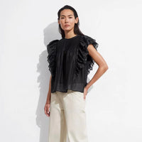 Flügelärmel Bluse von Zenith Vogue