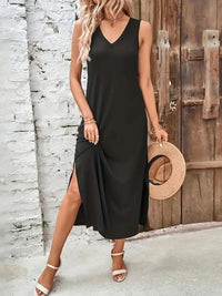 Vestido con Escote en V de Zonnestraal Mode