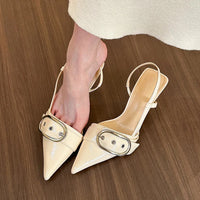 Elegant Summer Sandals with High Heels for Women