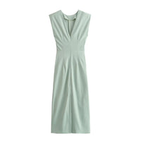 PerlenBrise Sommer Chic Stil Kleid