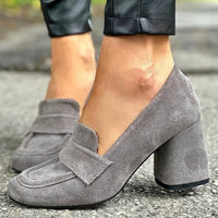 Christine | Elegante Loafer mit Blockabsatz für einen stilvollen Look