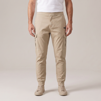 Lucas | Flexible Stretch-Cargohose mit bequemer Passform
