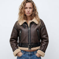 Livia | Bomber réversible avec doublure douce en peau de mouton pour des looks hivernaux élégants