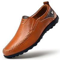Bram | Mocasines de cuero cómodos con ajuste flexible