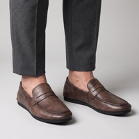 Sebastian | Mocasines penny clásicos de cuero con ajuste cómodo