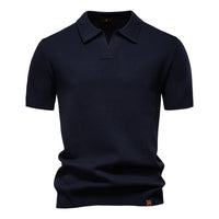 Luca | Modernes Poloshirt mit dezenter Struktur und bequemer Passform