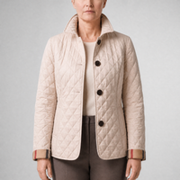 Camille | Timeless quilted jacket with a classic button closure