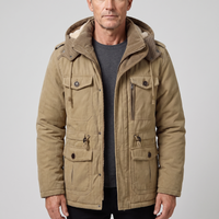 Daan | Practical Warm Parka with Protective Hood and Functional Pockets