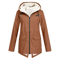 Daniella | Modern water-repellent trench coat with hood