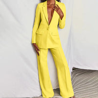 Kathrin | Elegante tweedelige damespak met blazer en pantalon