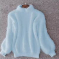 Pull tricoté ample uni – Pull confortable et stylé pour femme au quotidien