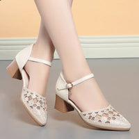 Style Summer Med Block Sandals