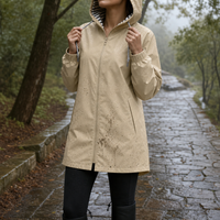 Mandy | Giacca impermeabile con cappuccio e vestibilità confortevole per le giornate piovose