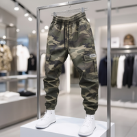 Daan | Camouflage-Cargojogger mit verstellbarem Bund