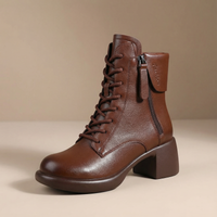 Livia | Stiefeletten mit Fellfutter für einen warmen Vintage-Look
