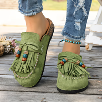 Sienna | Bunte Wildleder-Loafer mit Boho-Details