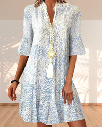 Fleur | Abito tunica boho dalla silhouette fluida
