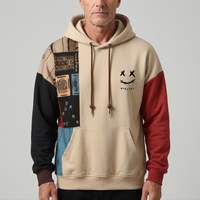 Milan | Sweat à capuche contrasté avec des blocs de couleurs remarquables