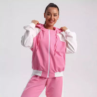 Elena | Comfortabele dames trainingspak met capuchon en relaxte pasvorm