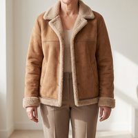 Mila | Warm shearling-lined jacket with timeless winter style