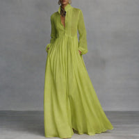 Clara | Elegant and stylish long-sleeved maxi dress