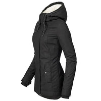 FrostAura Winterparka voor dames met capuchon