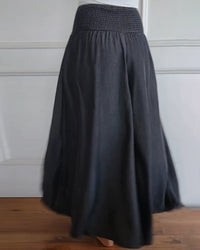 Anna | Pantalon intemporel en coton à jambes larges
