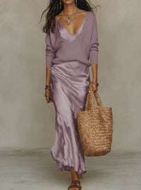 Jana | Versatile long-sleeve midi dress