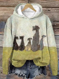 Nora | Felpa con cappuccio in morbido jacquard per giornate autunnali calde e rilassanti