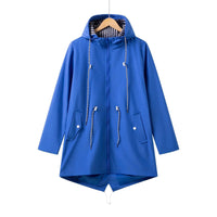 Marlene | Waterproof trench coat with an adjustable hood