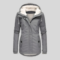 Emmeke | Waterproof winter jacket with hood and soft fleece lining