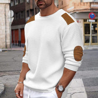 Victor | Raffinierte Struktur mit modernem Rundhalsausschnitt - Strickpullover