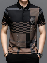 Milan | Polo-shirt moderne au design color block élégant
