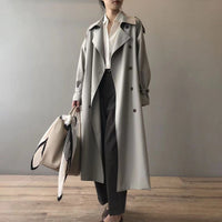 Lieke | Wasserabweisender Trenchcoat mit doppelter Knopfleiste