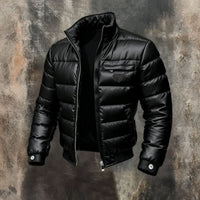 Patrick | Shiny and Warm Puffer Jacket for Modern Winter Days