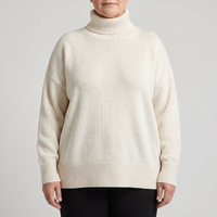 Noor | Moderner Oversize-Rollkragenpullover für Damen